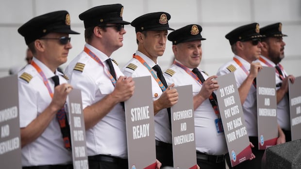 Air Canada could begin suspending flights next weekend as strike deadline nears | CBC News