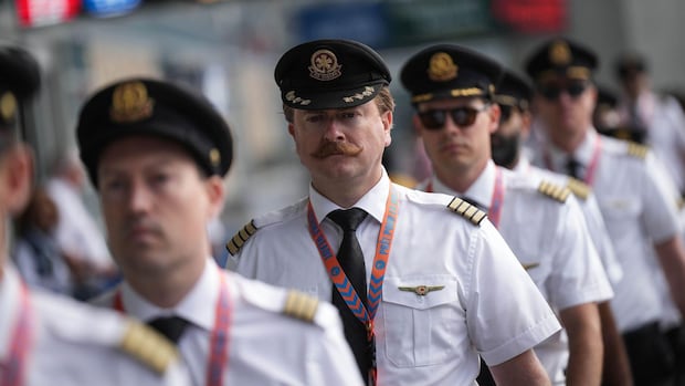 Air Canada says it hasn't cancelled flights today over pilot talks, but some operations affected | CBC News