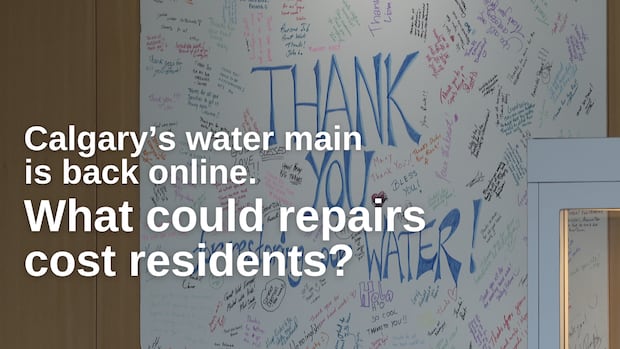 Calgary water restrictions end as feeder main comes back online | CBC News