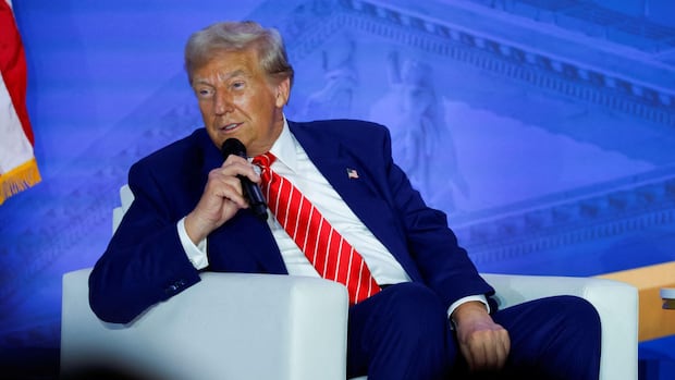 Fed up with Trump, some Republicans say they'll vote for Harris. Others say that's a step too far | CBC News