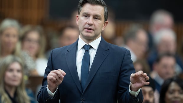 'I'm right here, bro': Singh, Poilievre have tense exchange during question period | CBC News