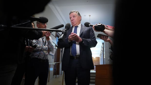 Legault wants Bloc to help trigger election, vote against Trudeau Liberals in non-confidence motion | CBC News