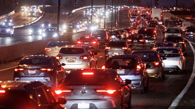 Ontario to explore feasibility of traffic tunnel beneath Highway 401 in GTA | CBC News