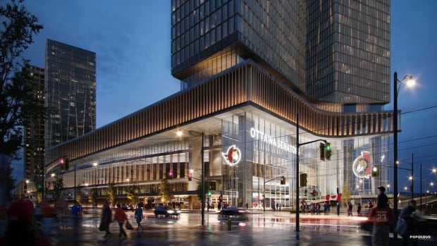 Senators, NCC strike tentative deal for new arena at LeBreton Flats | CBC News