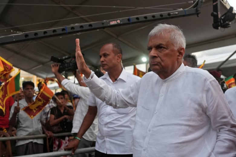 Sri Lankans reject political establishment and vote for left-wing change in historic presidential election | CBC News