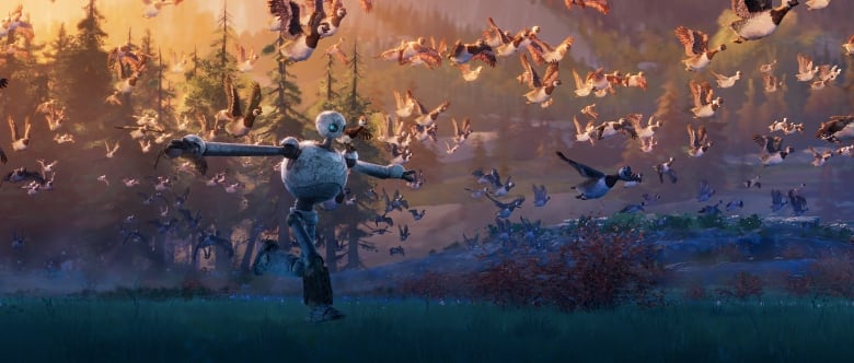 The Wild Robot's rugged beauty tamed by some clunky dialogue | CBC News