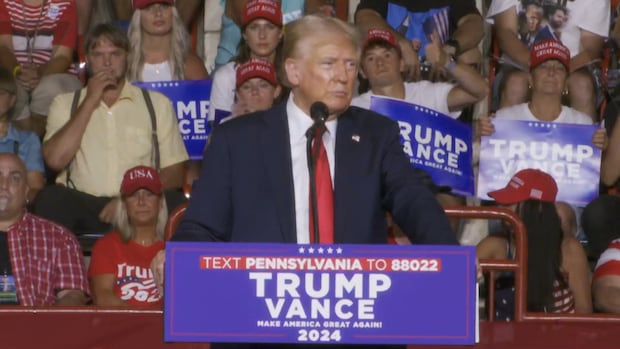 Trump says Jewish American voters would 'really have a lot to do with' a potential election loss | CBC News