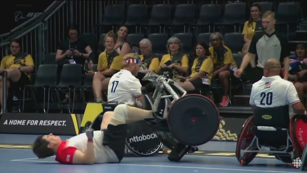 Veteran on Invictus team says he's out thousands of dollars after being injured on the court | CBC News
