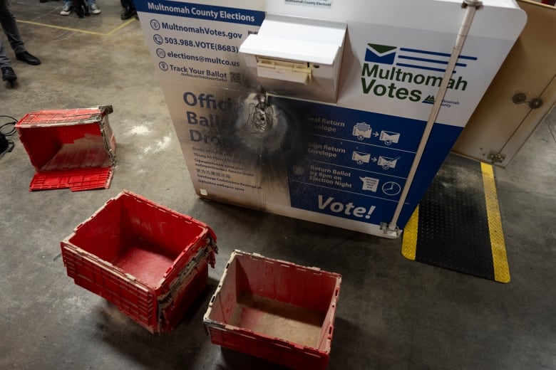 Veteran metalworker suspected of setting ballot boxes ablaze in Oregon, Washington states