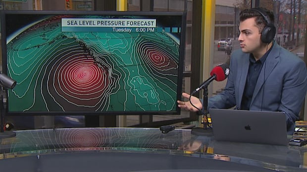B.C. coast braces for high winds, power outages as 'bomb cyclone' forms in Pacific