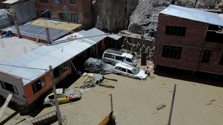 Heavy rain sparks landslide, flooding in Bolivian capital