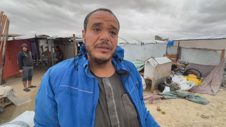 'The sea took all of our things': Floodwaters devastate beach encampment in Khan Younis
