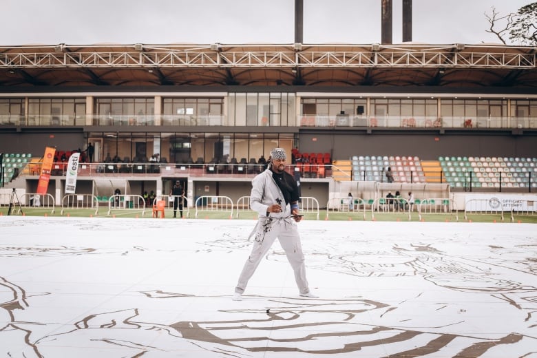 The world's largest drawing is a love letter to Nigeria