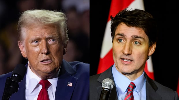 Trump vows to impose 25% tariff on Canadian goods on 1st day in office