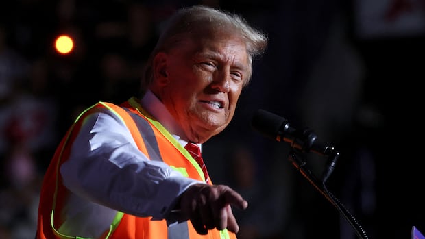 Trump's 'whether the women like it or not' comment was 'very offensive,' Harris says