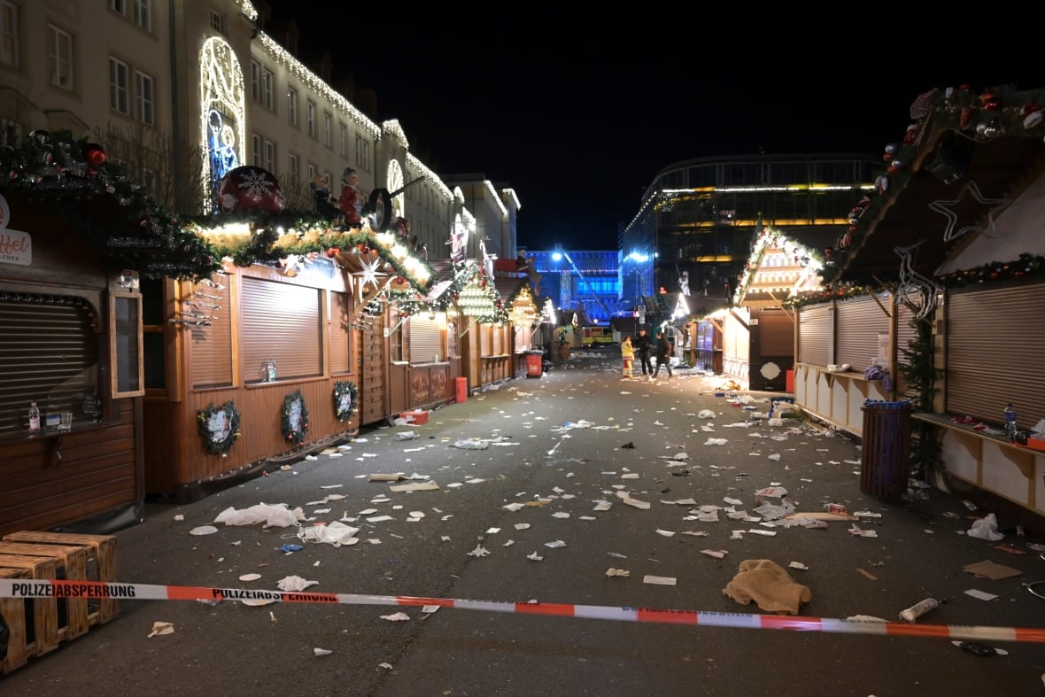 At least 2 killed, dozens injured after car rams into crowd at Christmas market in Germany