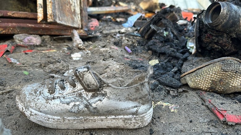 'Charred body pieces everywhere' after Israeli strike sets tents ablaze in southern Gaza safe zone