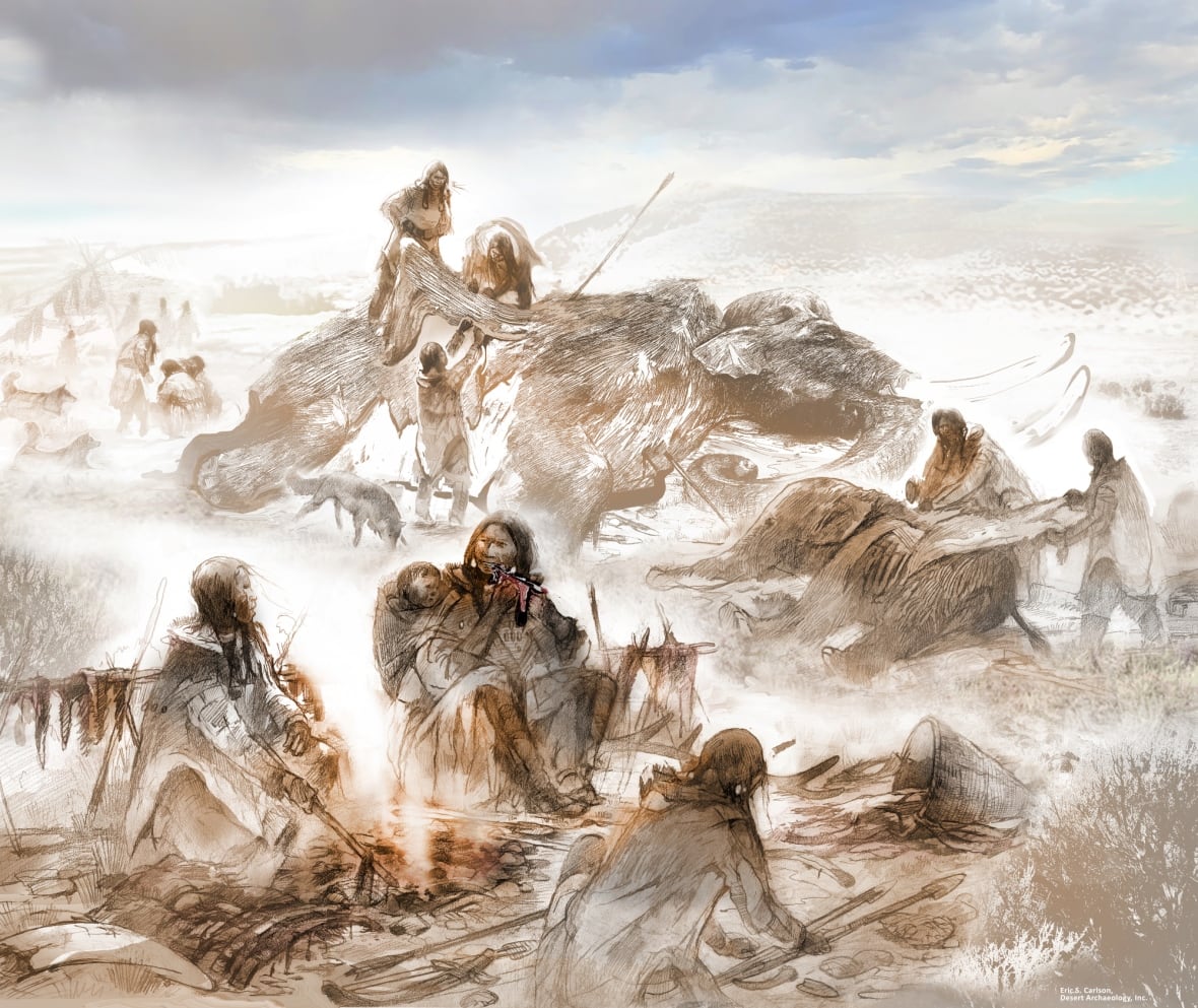 Early humans were 'big game hunters' with mammoth appetites, new research shows