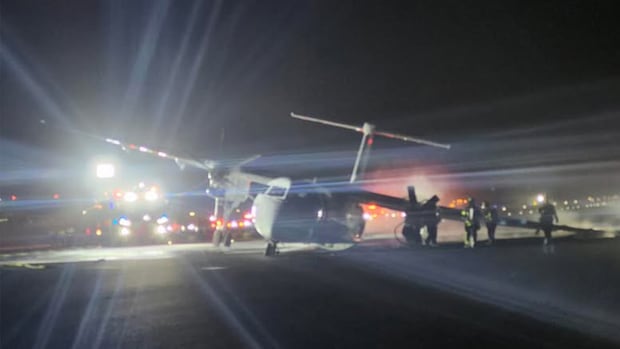 Halifax airport reopens runway after fiery weekend landing