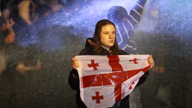 Nationwide protests in Georgia are a battle for the direction of the country â toward Europe or Russia