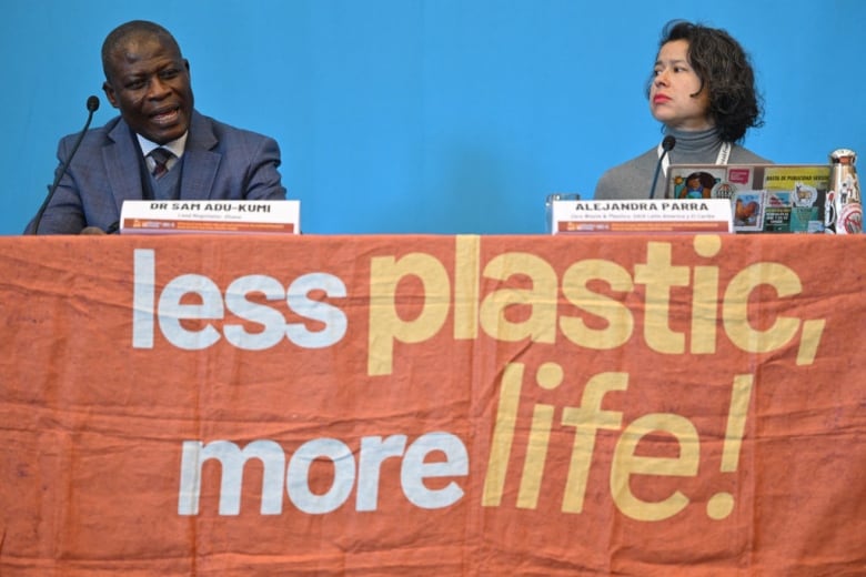 No global treaty reached on cutting plastic production, talks to resume next year