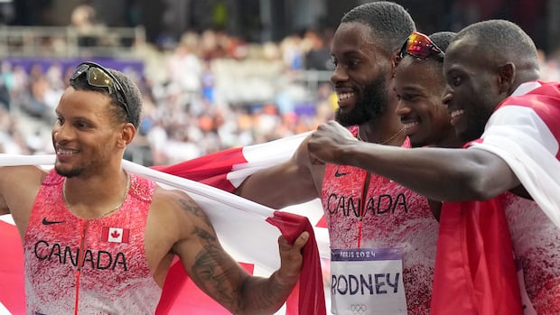 Olympic champion relay sprinters voted CP team of the year