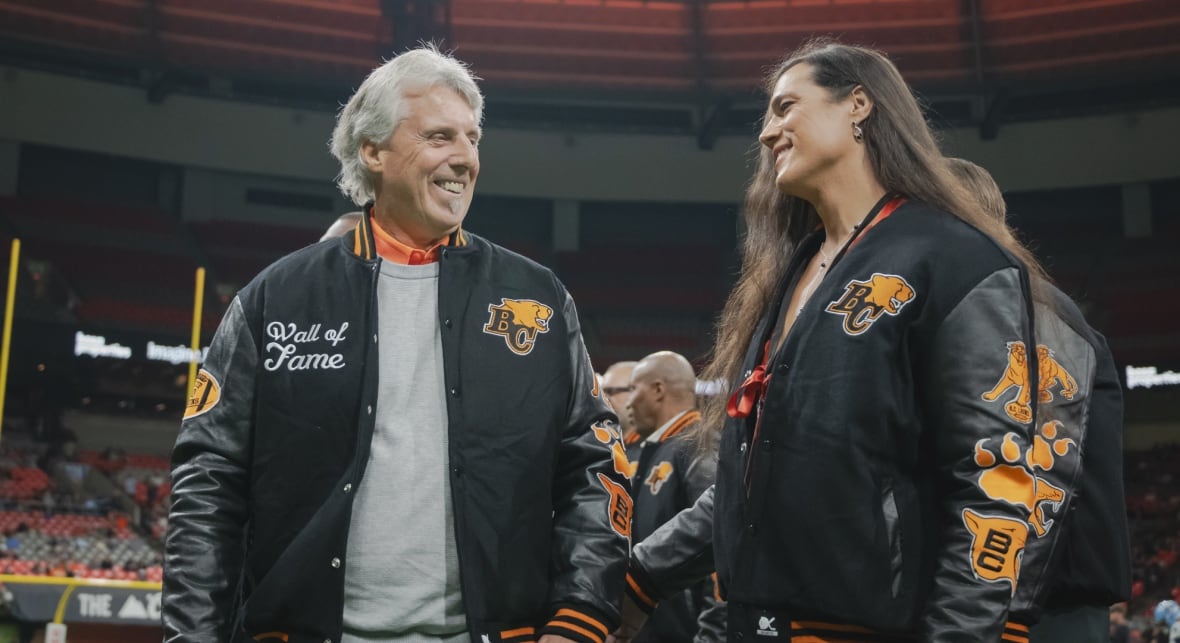 Transgender former CFL player says attending B.C. Lions ceremony as authentic self was 'euphoric'
