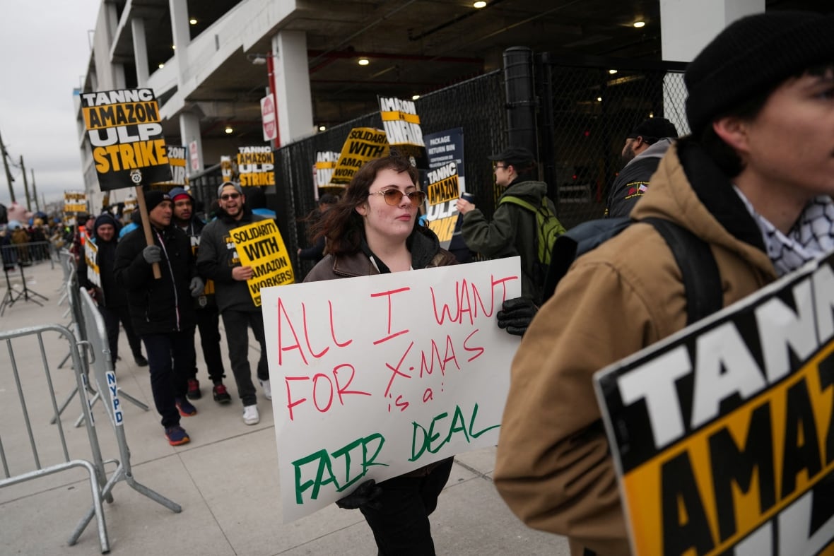 Will the Amazon strike be the grinch to consumers' holiday shopping? Probably not.