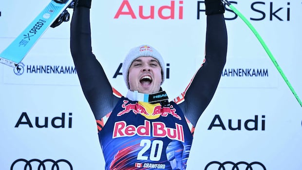 Canadians conquer Kitzbuhel: Jack Crawford wins World Cup downhill, Cam Alexander 3rd