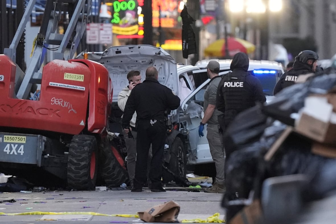 Death toll in New Orleans truck attack early New Year's Day rises to 15