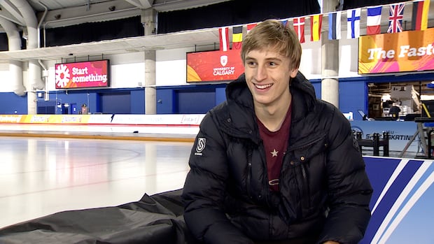 'He's the show': American superstar speed skater Stolz ready to dazzle at hometown oval