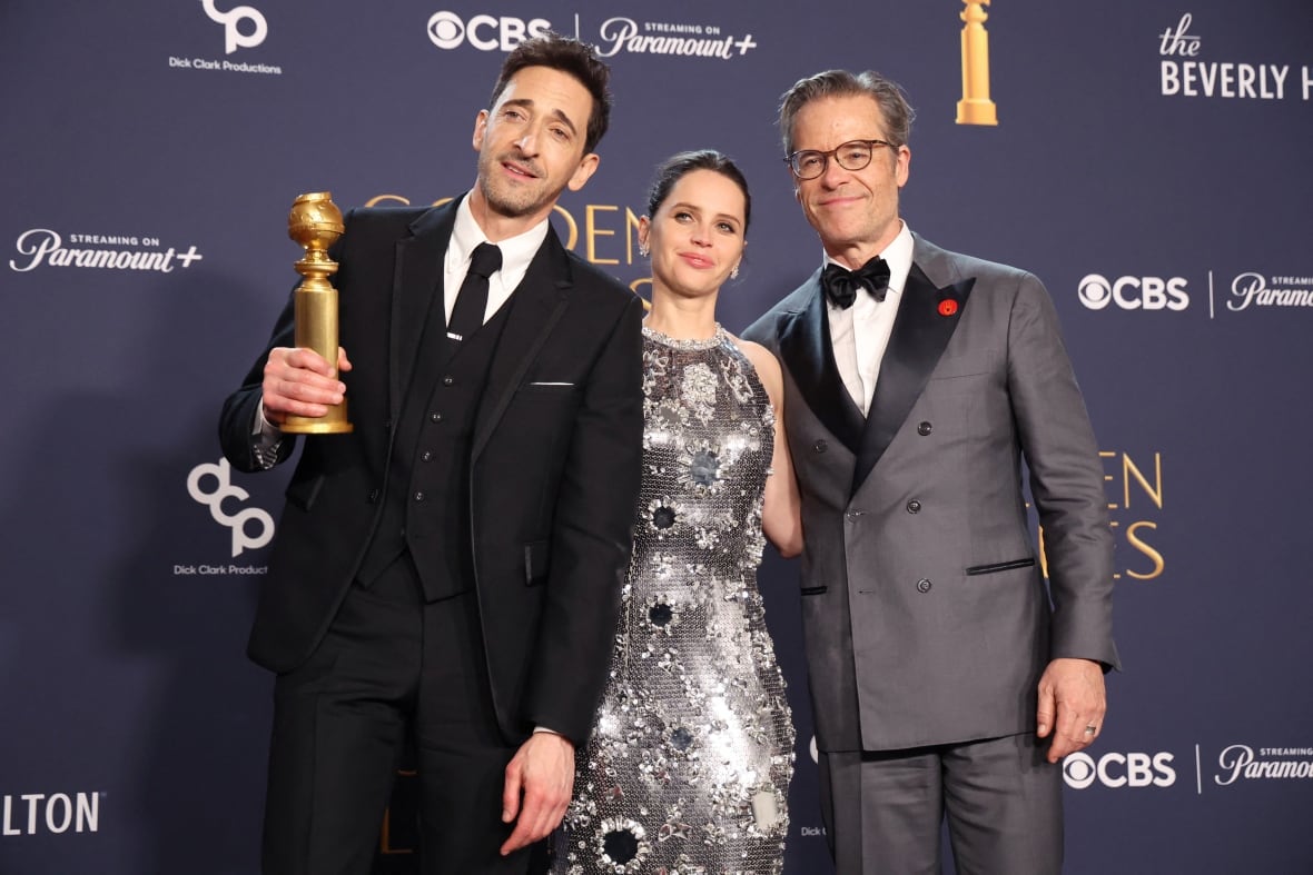 Postwar epic The Brutalist and musical Emilia PÃ©rez win big at Golden Globes