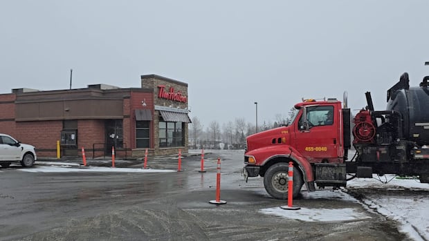 Residents want answers after fuel leak shuts down a Tim Hortons in New Brunswick