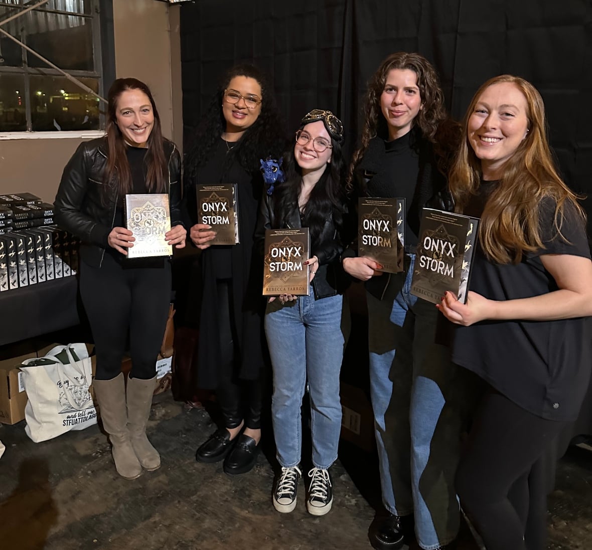 The midnight book release is back, with readers flocking to events for Onyx Storm