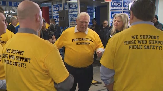 Ford seen on video saying he was '100% happy' Trump won U.S. election â until tariff threat