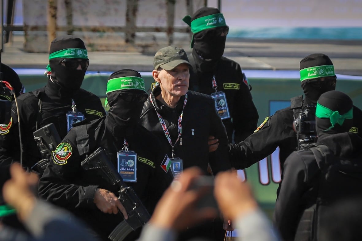 Hamas frees 3 male hostages as Israel releases more Palestinians