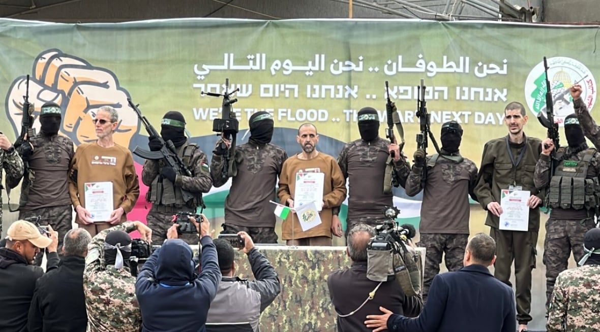 Israeli PM denounces 'shocking' images of released hostages in Gaza