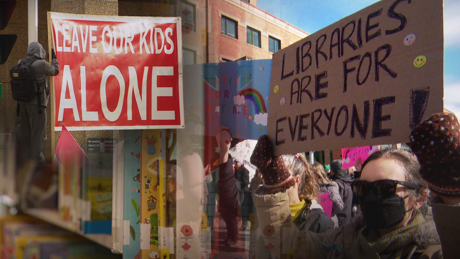 This divided small town is on the front line in a fight to control what Canadians read