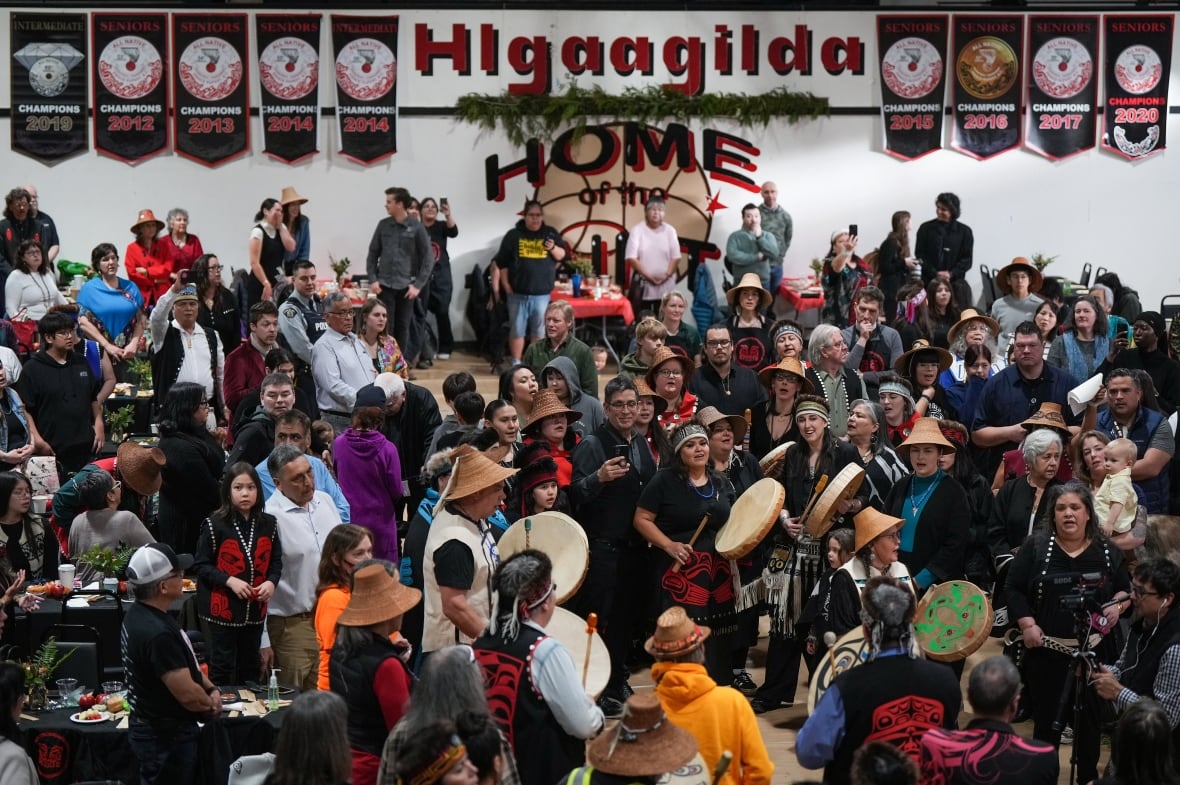 Trudeau emotional at ceremony as Haida celebrate title agreement