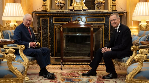 Carney arrives in London to meet King Charles and U.K. prime minister