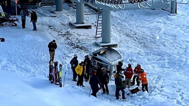 Golden, B.C., ski gondola loaded with passengers falls to the ground