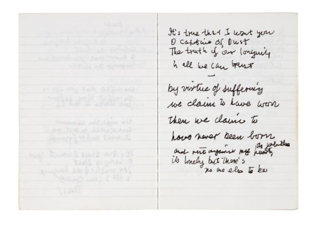 Leonard Cohen lock of hair, 'explicit digital artwork' fetch big prices at auction