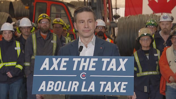 Poilievre says he would repeal federal carbon pricing for industrial emissions