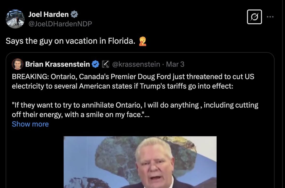 Social media users claim Ford vacationed in Florida as trade war loomed. Here's what we found