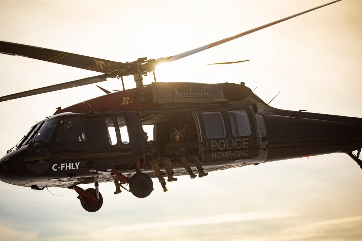 We logged every RCMP Black Hawk flight for 6 weeks. Here's what we found