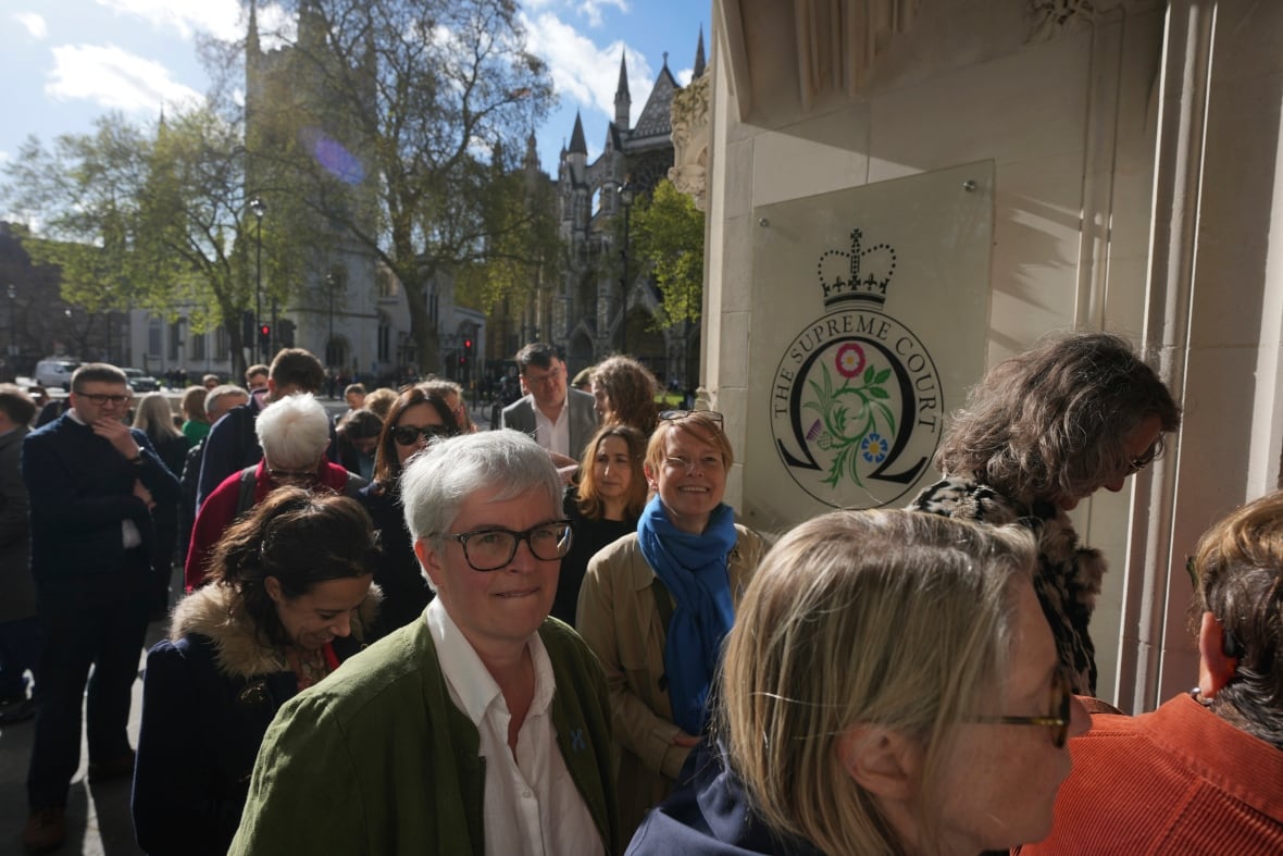 British Supreme Court unanimously rules legal definition of a 'woman' excludes trans women's identities