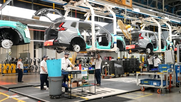 Canadian government slams brakes on report Honda could shift production to U.S. in response to Trump's tariffs