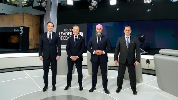 Leaders' debate: Affordability, tariffs and public safety early themes of the night