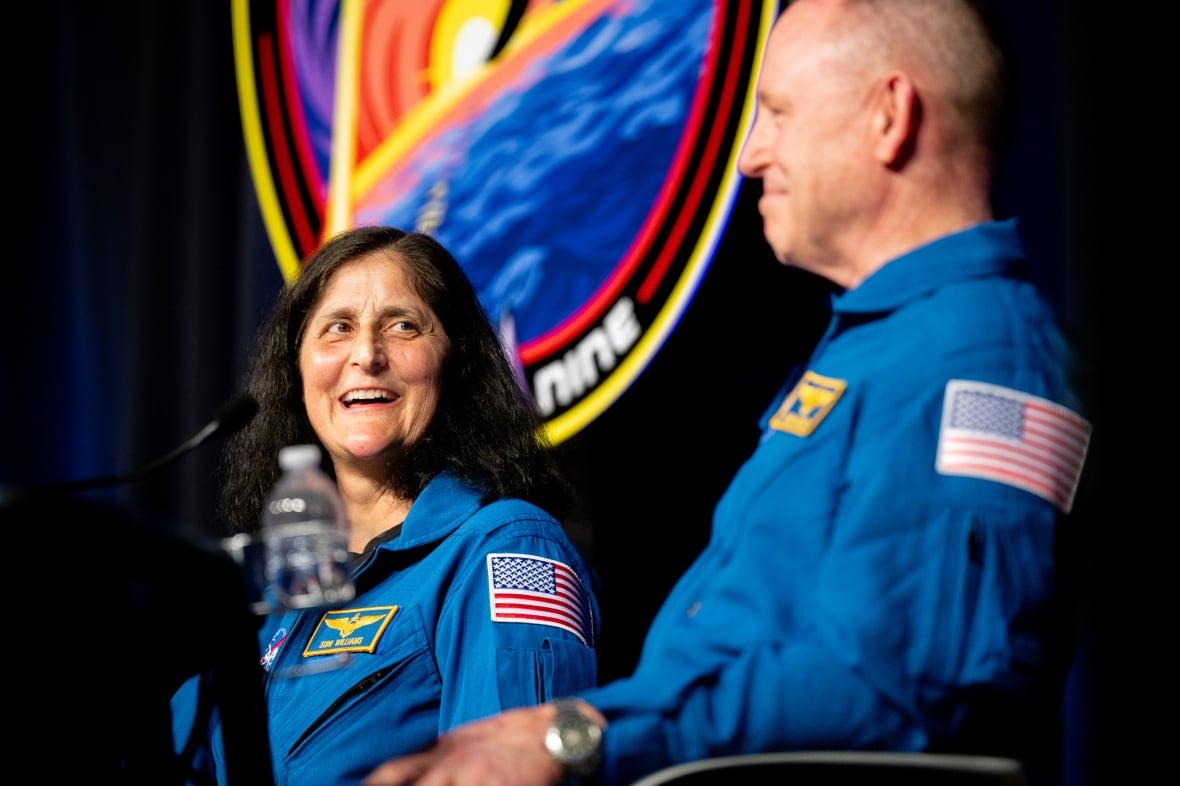 NASA astronauts speak after unexpected 9-month stay on the International Space Station
