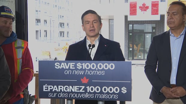 Poilievre takes aim at Carney's ability to handle Trump and his tariffs